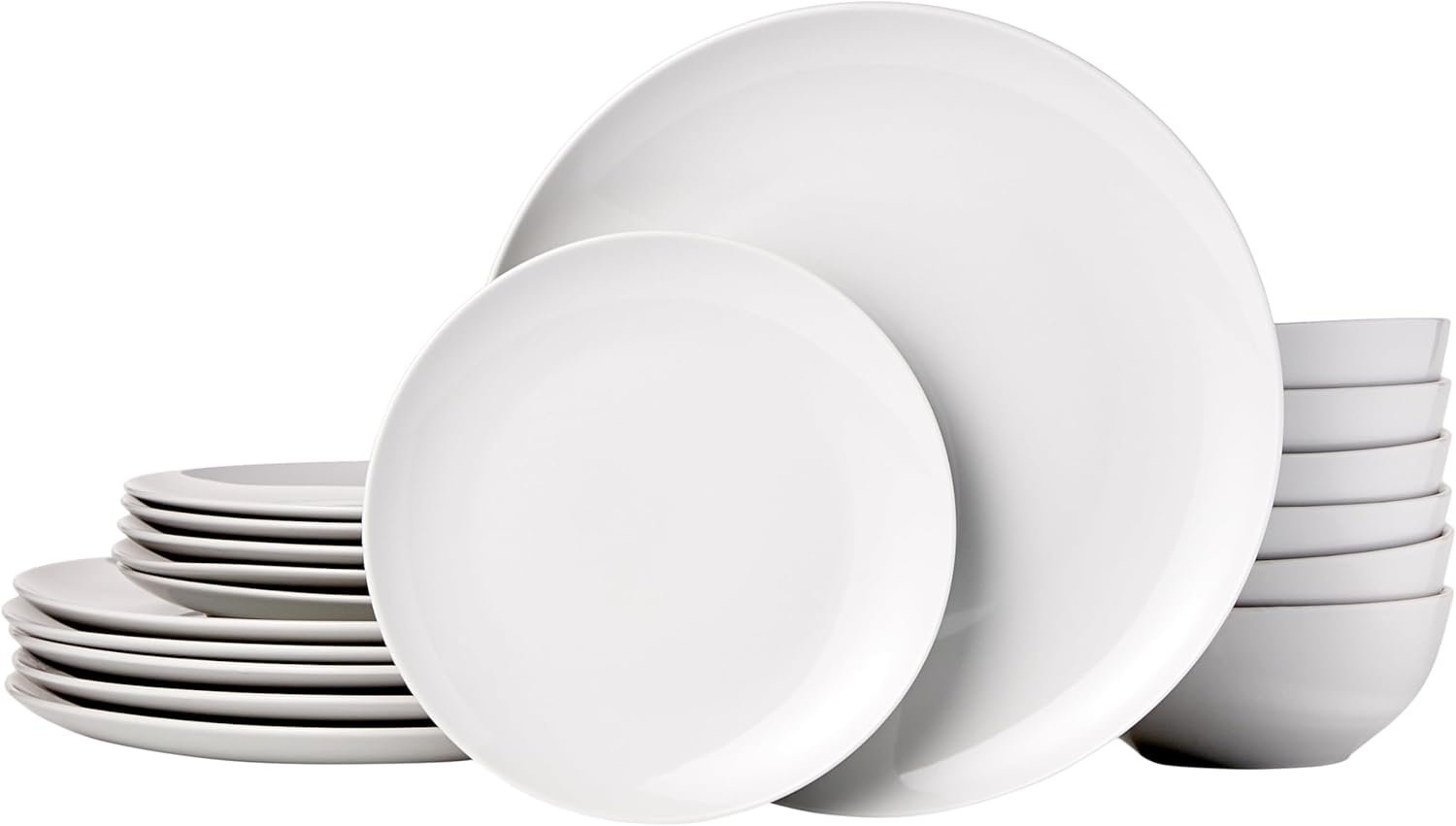 Amazon Basics 18-Piece Complete Kitchen Dinnerware Set: A Practical Guide to Everyday Tableware