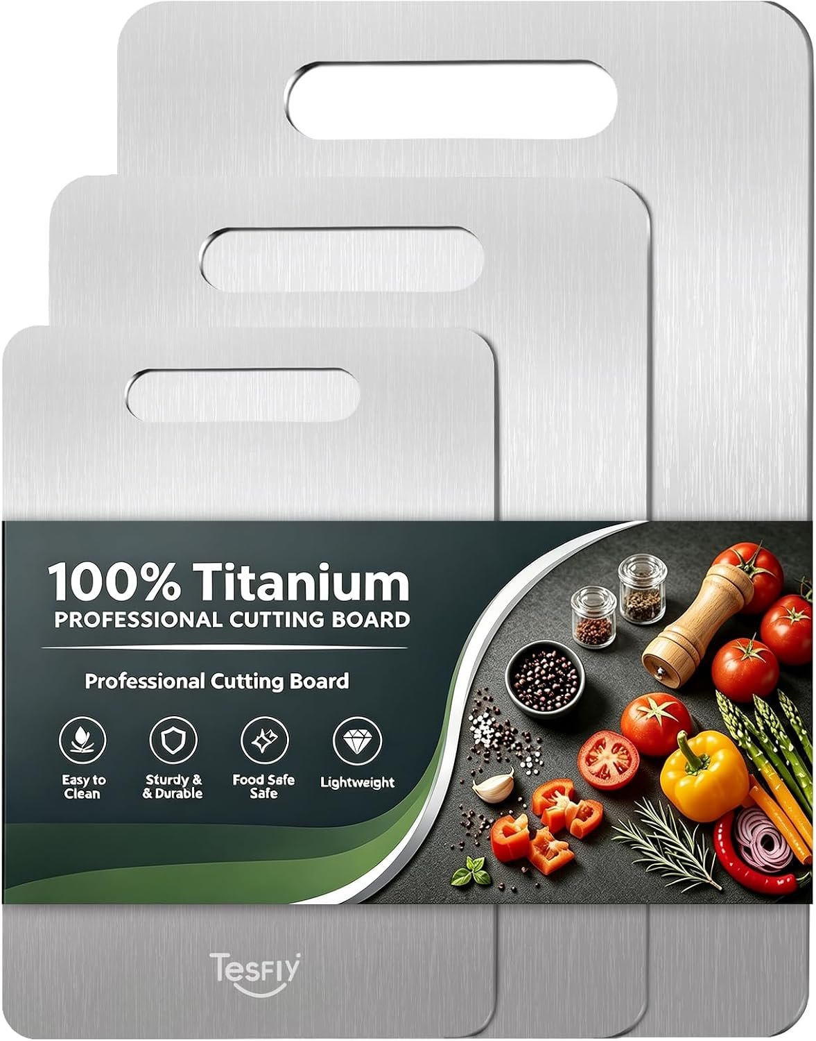 3 Pack Titanium Cutting Board Set: A Practical Guide to Titanium Kitchen Cutting Boards