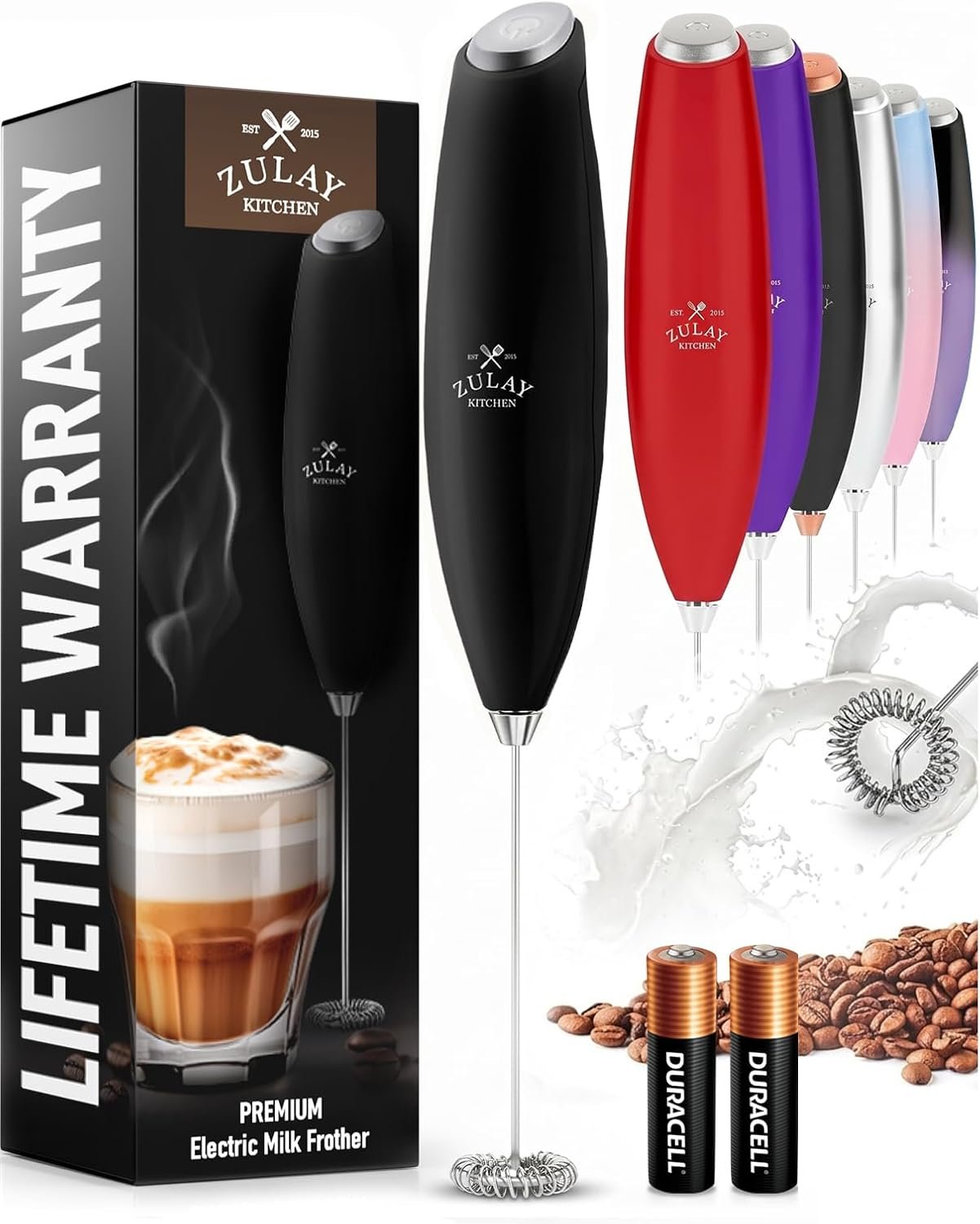 Zulay Kitchen Milk Frother Handheld Electric Whisk: A Practical Guide to Frothing, Mixing, and Everyday Drink Preparation